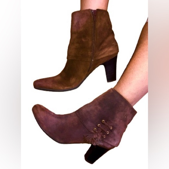 VANELI cuffed booties, sz 10N - Picture 1 of 6